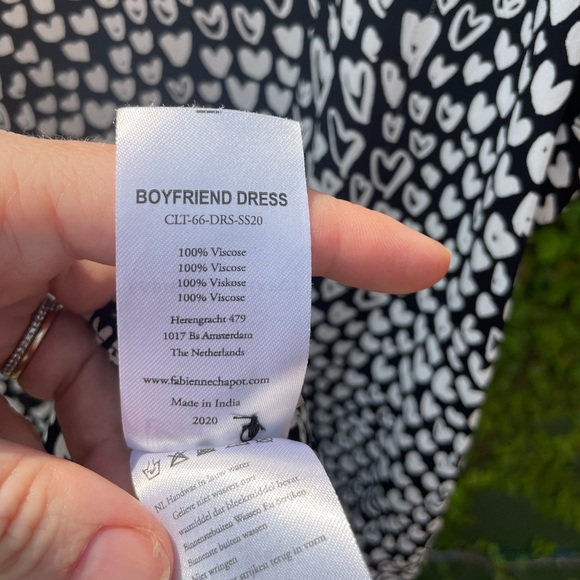 Fabienne Chapot Boyfriend Shirt Dress Size 6 / EU 38 - Picture 13 of 14